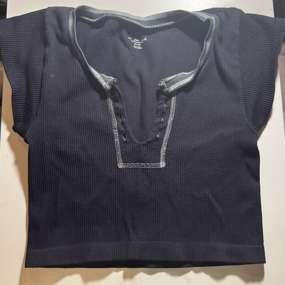 Urban Outfitters Go For Gold Seamless Top